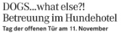 Artikel in der Badener Zeitung, 10. Nov. 2011