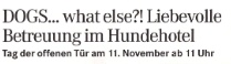 Artikel in der Badener Zeitung, 3. Nov. 2011